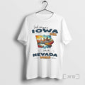 Officials Just An Iowa Girl In A Nevada World Retro - Adult & Kids T-Shirts, Sweatshirts & Hoodies apparel design preview 1