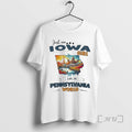 Officials Just An Iowa Girl In A Pennsylvania World - Adult & Kids T-Shirts, Sweatshirts & Hoodies apparel design preview 1