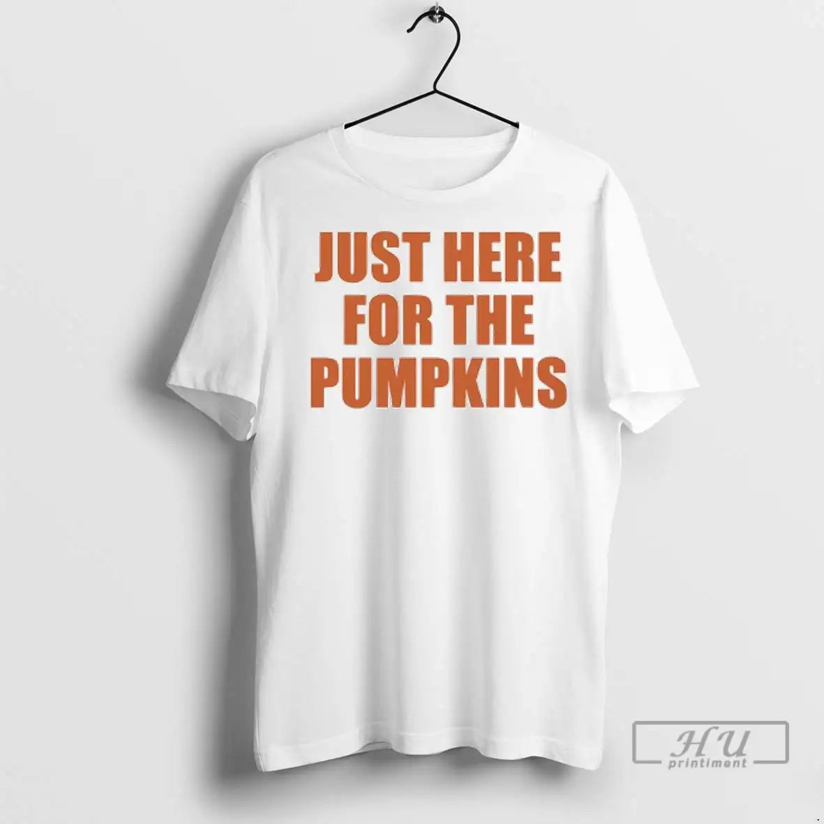 Officials Just Here For The Pumpkins - Adult & Kids T-Shirts, Sweatshirts & Hoodies apparel design preview 1