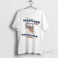 Officials Just A Maryland Girl In Arizona World Map - Adult & Kids T-Shirts, Sweatshirts & Hoodies apparel design preview 1