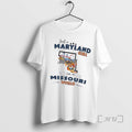 Officials Just A Maryland Girl In Missouri World Map - Adult & Kids T-Shirts, Sweatshirts & Hoodies apparel design preview 1