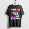 Officials Just Arizona Girl Colorado World - Adult & Kids T-Shirts, Sweatshirts & Hoodies apparel design preview 1
