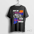 Officials Just Arizona Girl Indiana World - Adult & Kids T-Shirts, Sweatshirts & Hoodies apparel design preview 1
