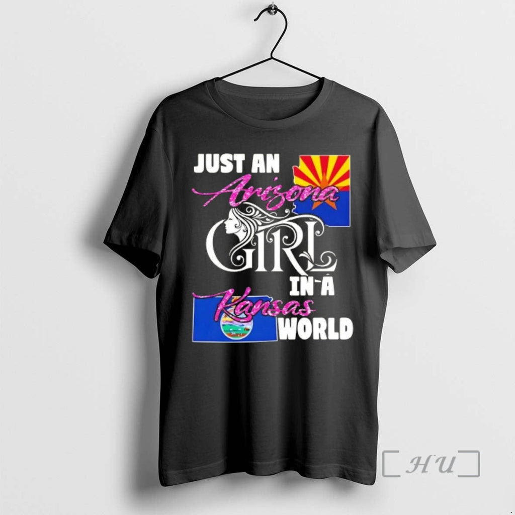 Officials Just Arizona Girl Kansas World - Adult & Kids T-Shirts, Sweatshirts & Hoodies apparel design preview 1