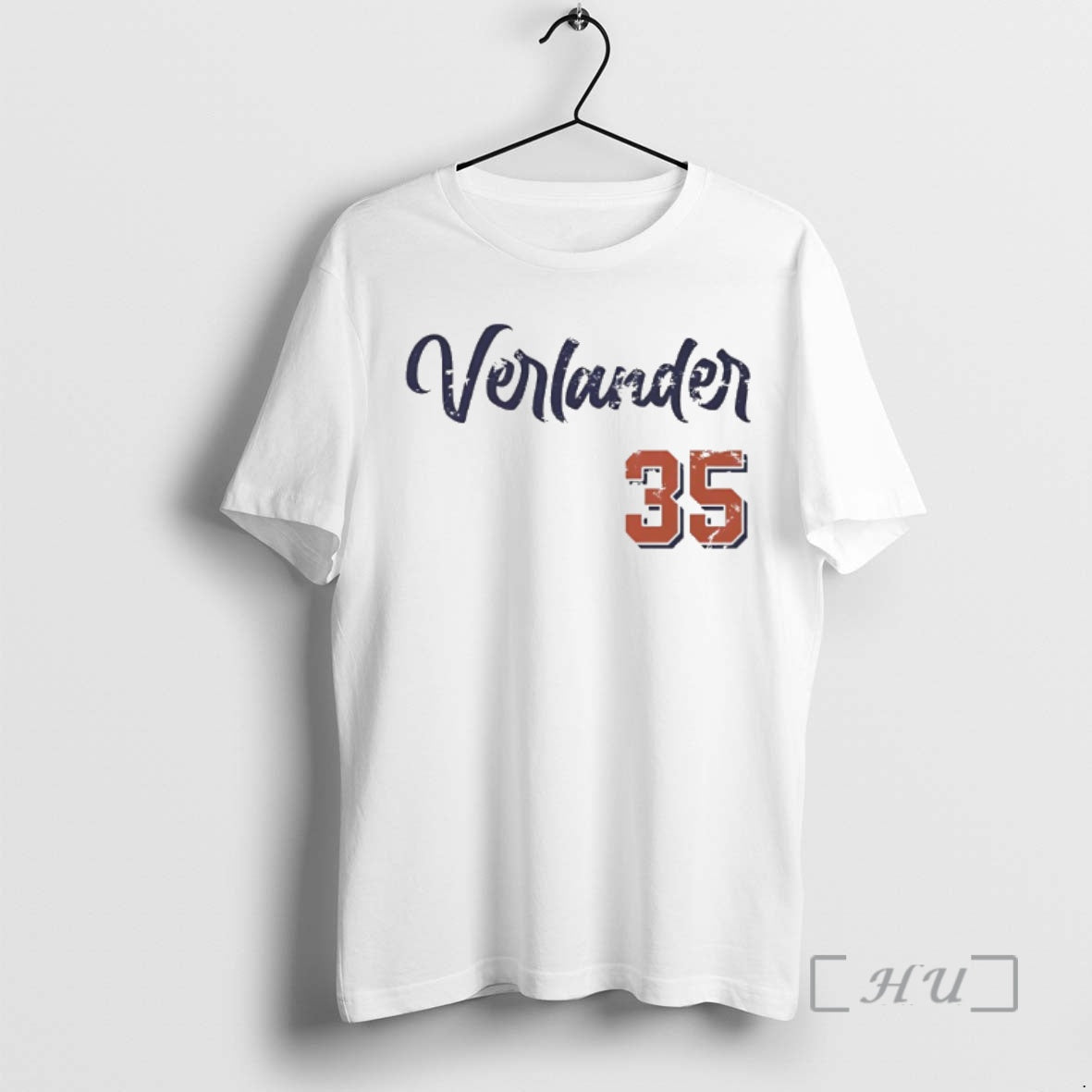 Officials Justin Verlander 35 Detroit Tigers Baseball - Adult & Kids T-Shirts, Sweatshirts & Hoodies apparel design preview 1
