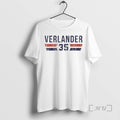 Officials Justin Verlander 35 Detroit Tigers Baseball - Adult & Kids T-Shirts, Sweatshirts & Hoodies apparel design preview 1