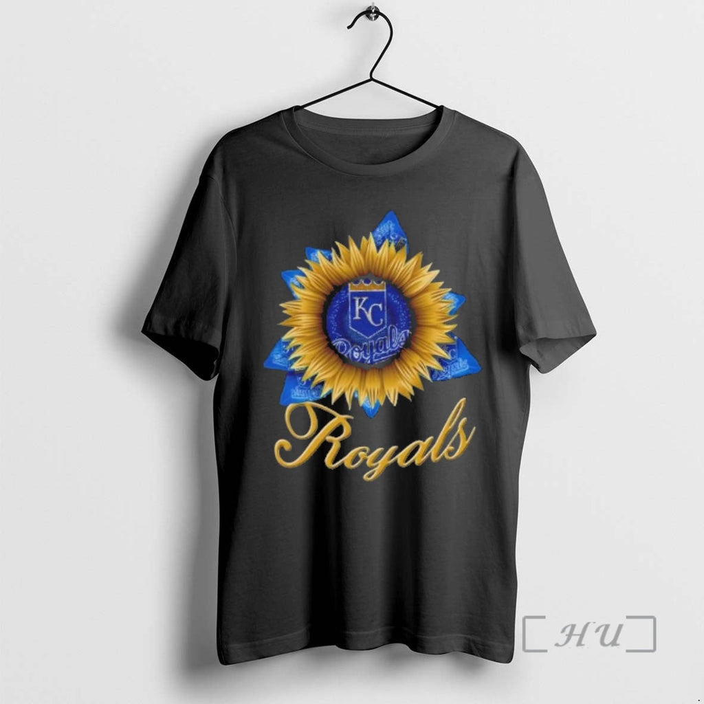 Officials Kansas City Royals Baseball X Sunflower - Adult & Kids T-Shirts, Sweatshirts & Hoodies apparel design preview 1
