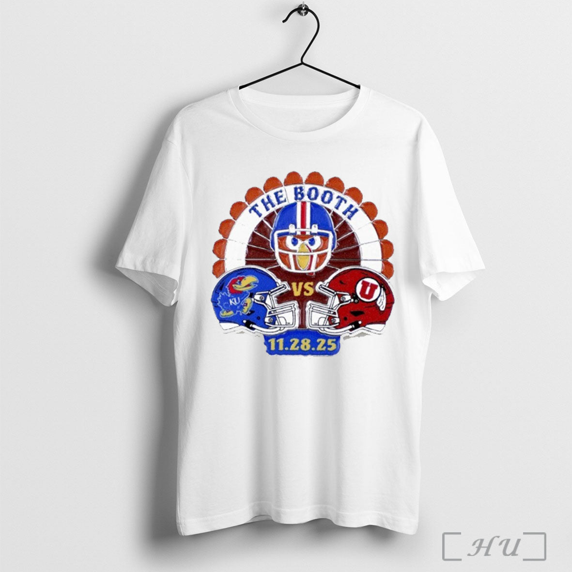 Officials Kansas Jayhawks Vs Utah Utes 2025 Game Day - Adult & Kids T-Shirts, Sweatshirts & Hoodies apparel design preview 1