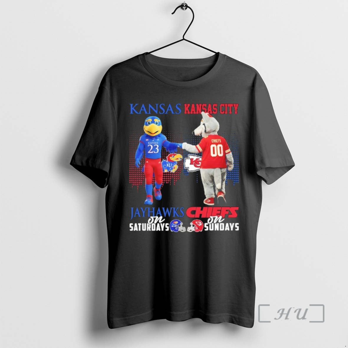 Officials Kansas Jayhawks Saturday City Chiefs - Adult & Kids T-Shirts, Sweatshirts & Hoodies apparel design preview 1