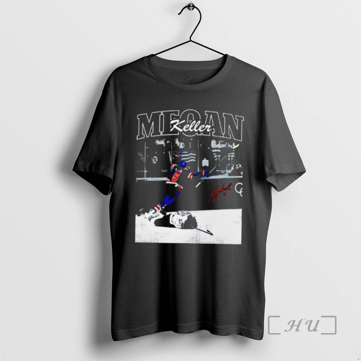 Officials Keller Megan Usa Champion Hockey - Adult & Kids T-Shirts, Sweatshirts & Hoodies apparel design preview 1