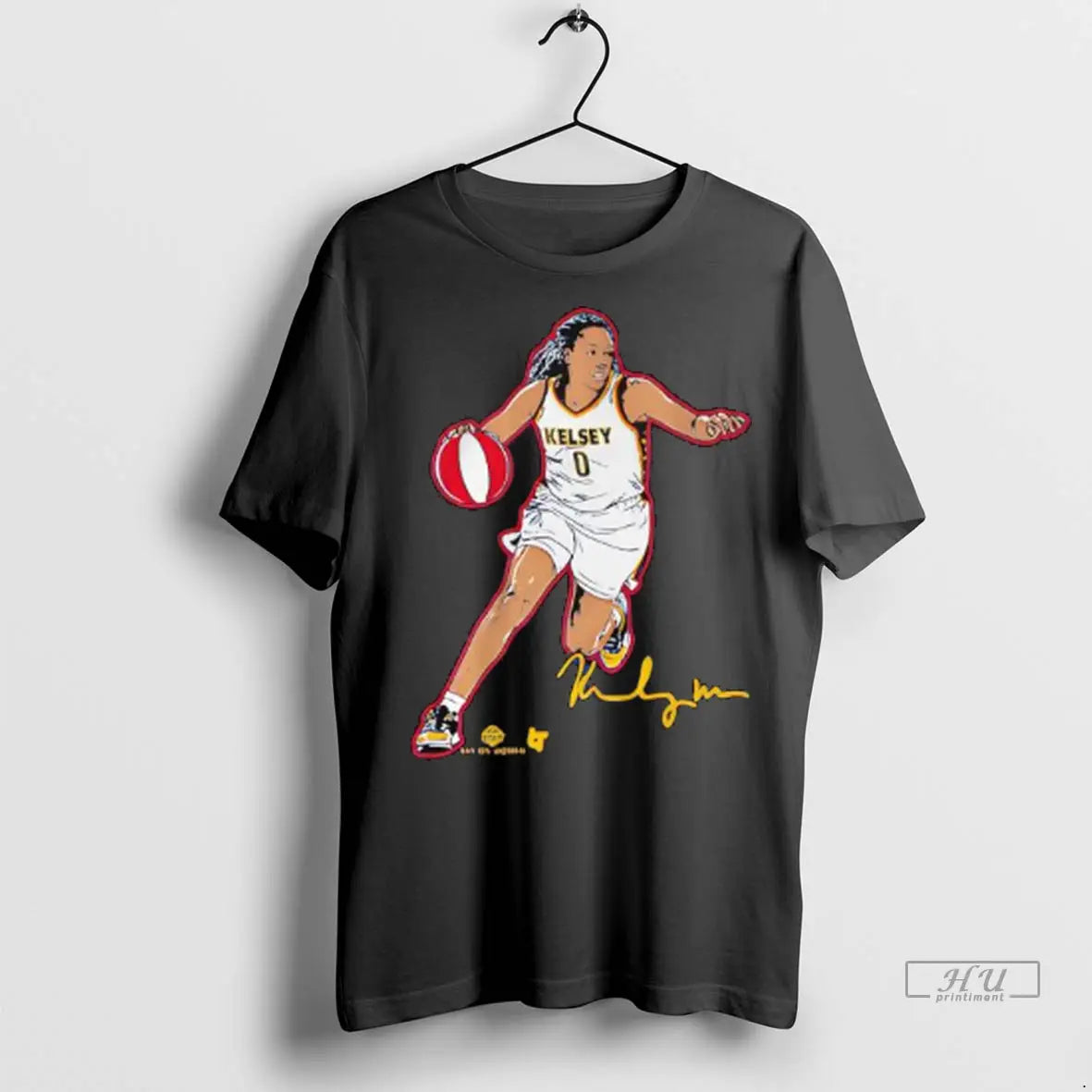 Officials Kelsey Mitchell Superstar Pose Indiana - Adult & Kids T-Shirts, Sweatshirts & Hoodies apparel design preview 1