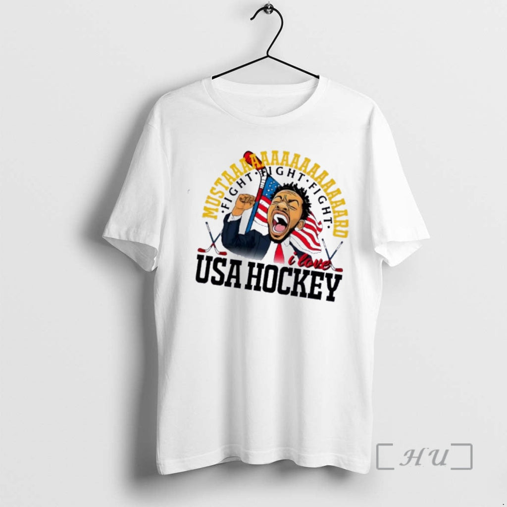 Officials Kendrick Lamar Mustard Fight I Love Usa - Adult & Kids T-Shirts, Sweatshirts & Hoodies apparel design preview 1