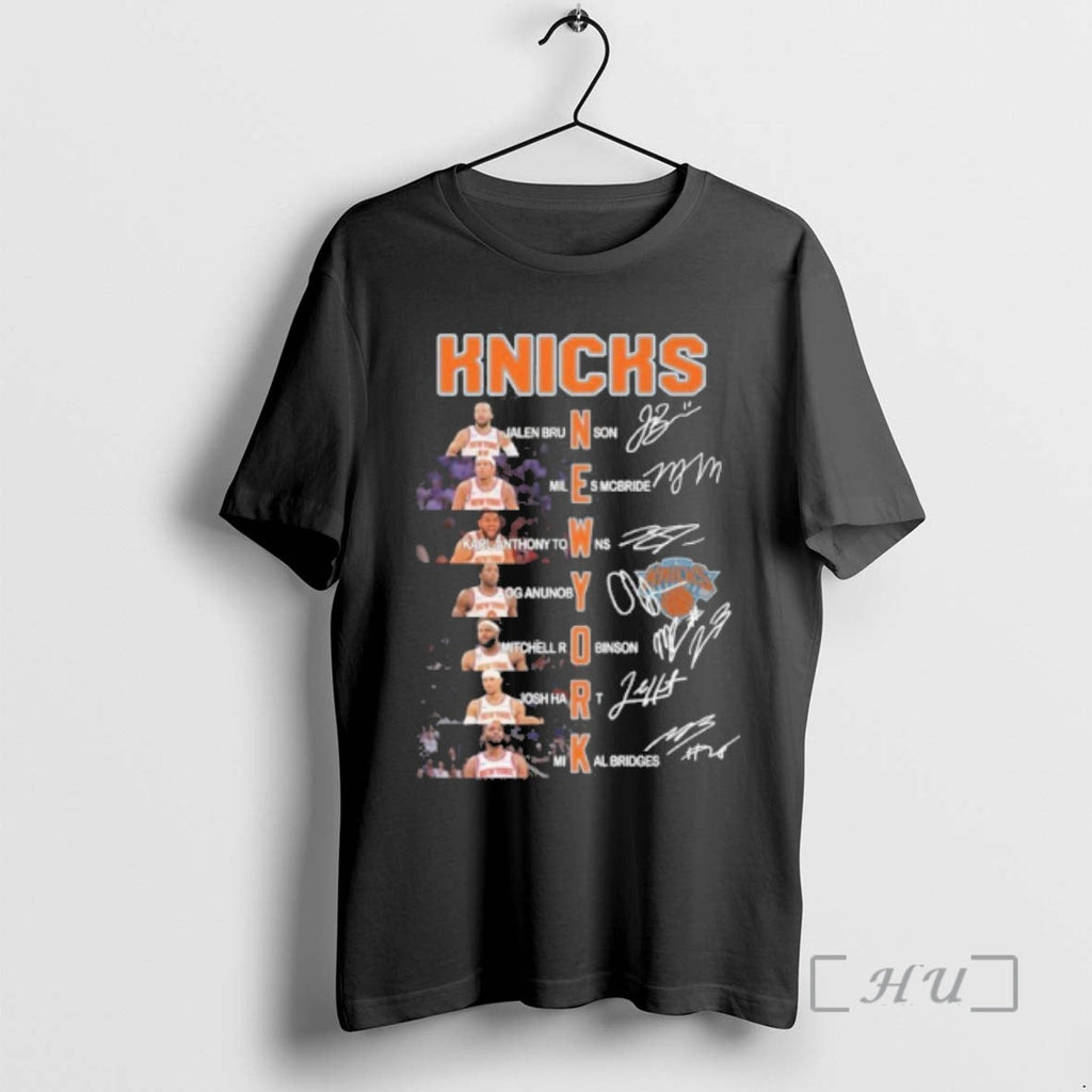 Officials Knicks Jalen Brunson Miles Mcbride Karl - Adult & Kids T-Shirts, Sweatshirts & Hoodies apparel design preview 1
