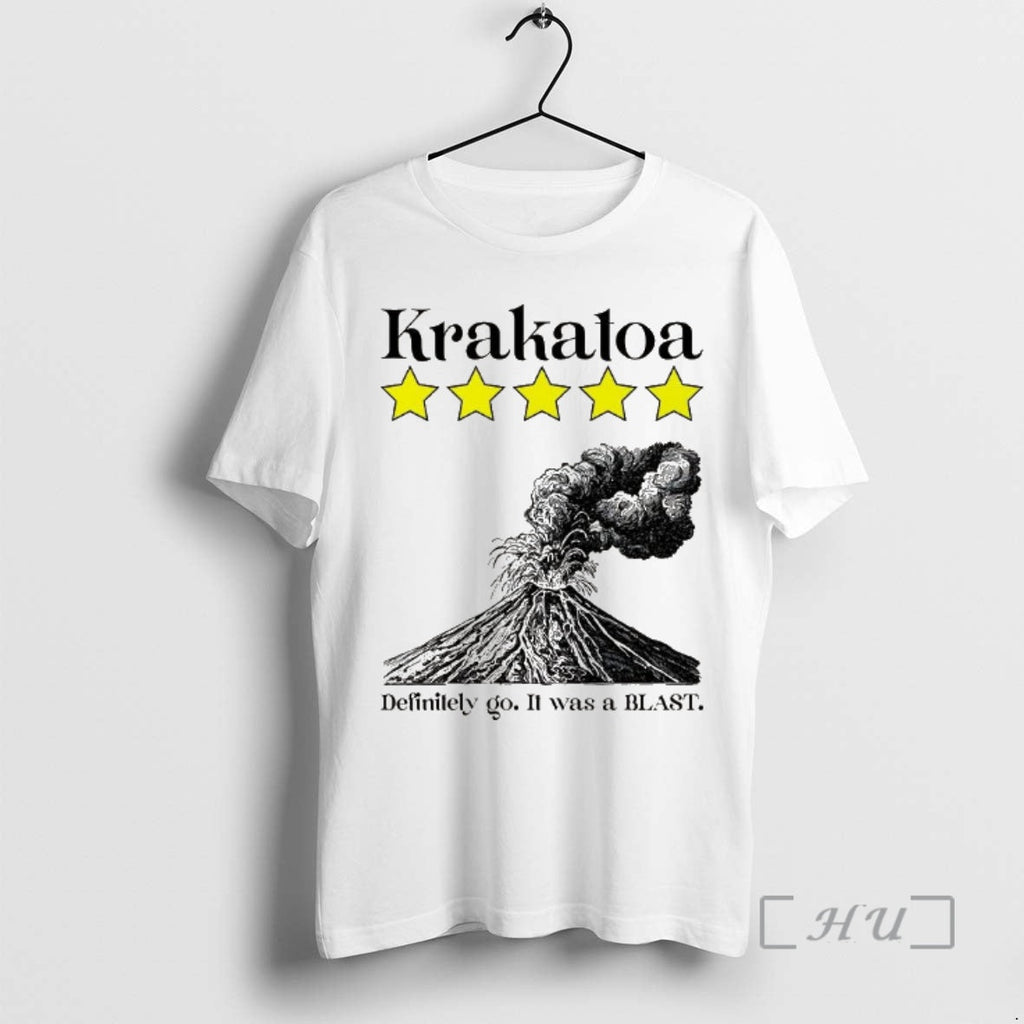 Officials Krakatoa 5 Star Definitely Go Was Blast - Adult & Kids T-Shirts, Sweatshirts & Hoodies apparel design preview 1