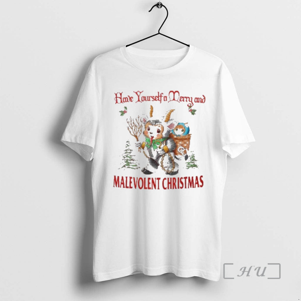 Officials Krampus Have Yourself Merry Malevolent - Adult & Kids T-Shirts, Sweatshirts & Hoodies apparel design preview 1