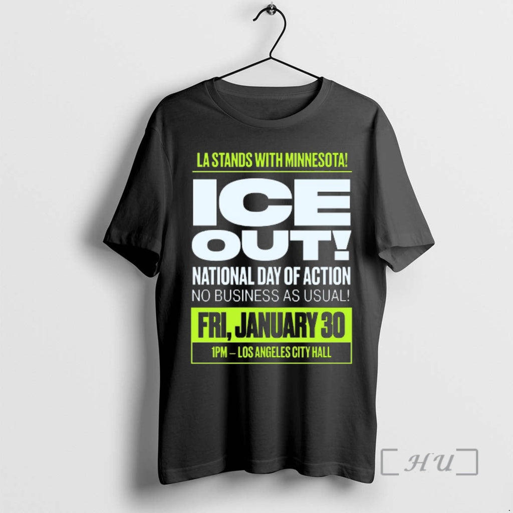Officials La Stands Minnesota Ice Out National Day - Adult & Kids T-Shirts, Sweatshirts & Hoodies apparel design preview 1