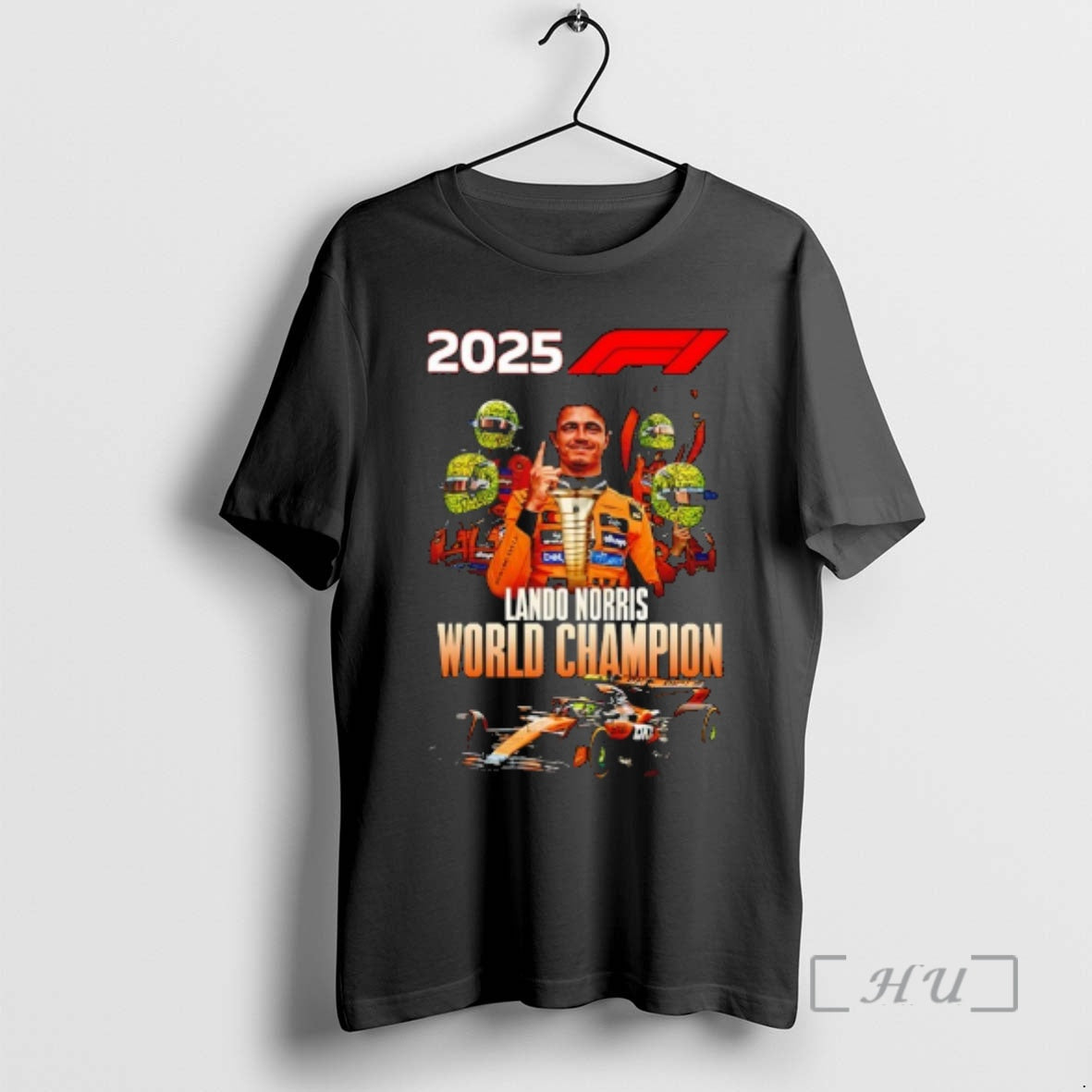 Officials Lando Norris World Champion 2025 - Adult & Kids T-Shirts, Sweatshirts & Hoodies apparel design preview 1