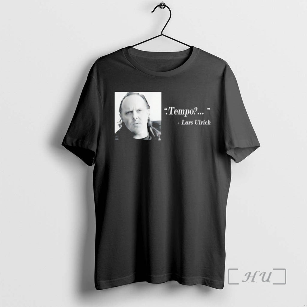 Officials Lars Ulrich Tempo Photo - Adult & Kids T-Shirts, Sweatshirts & Hoodies apparel design preview 1