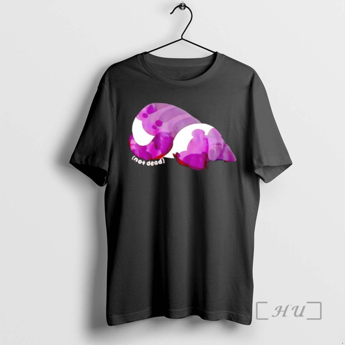 Officials Lazy Cat Not Dead Cute - Adult & Kids T-Shirts, Sweatshirts & Hoodies apparel design preview 1