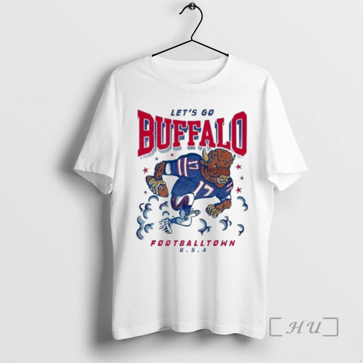 Officials Lets Go Buffalo Footballtown Usa Circle - Adult & Kids T-Shirts, Sweatshirts & Hoodies apparel design preview 1