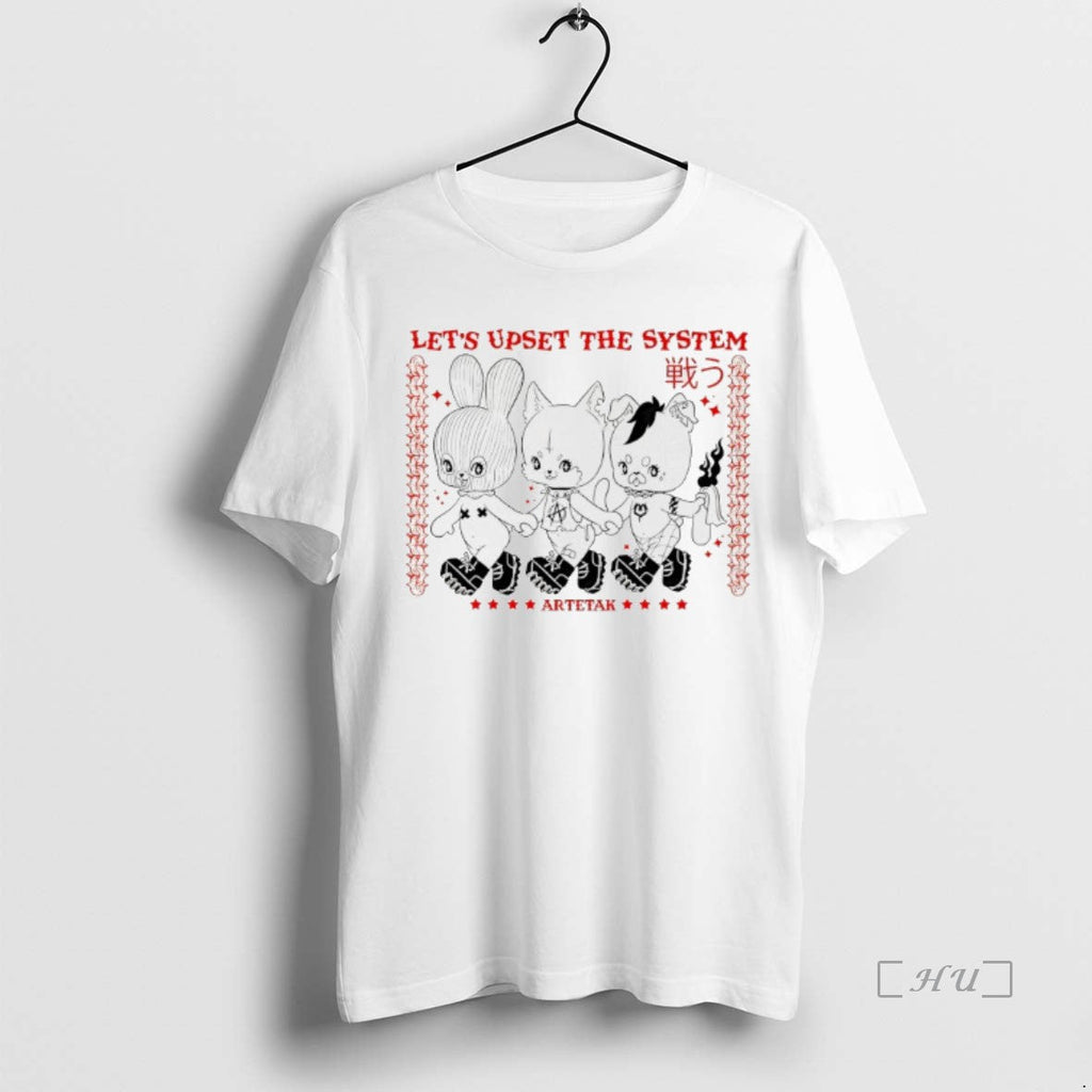 Officials Lets Upset System Artetak - Adult & Kids T-Shirts, Sweatshirts & Hoodies apparel design preview 1