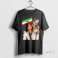Officials Lion And Sun Flag Persian Free Iran - Adult & Kids T-Shirts, Sweatshirts & Hoodies apparel design preview 1