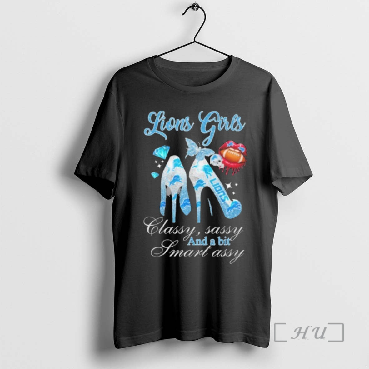 Officials Lions High Heels Classy Sassy Bit Smart - Adult & Kids T-Shirts, Sweatshirts & Hoodies apparel design preview 1