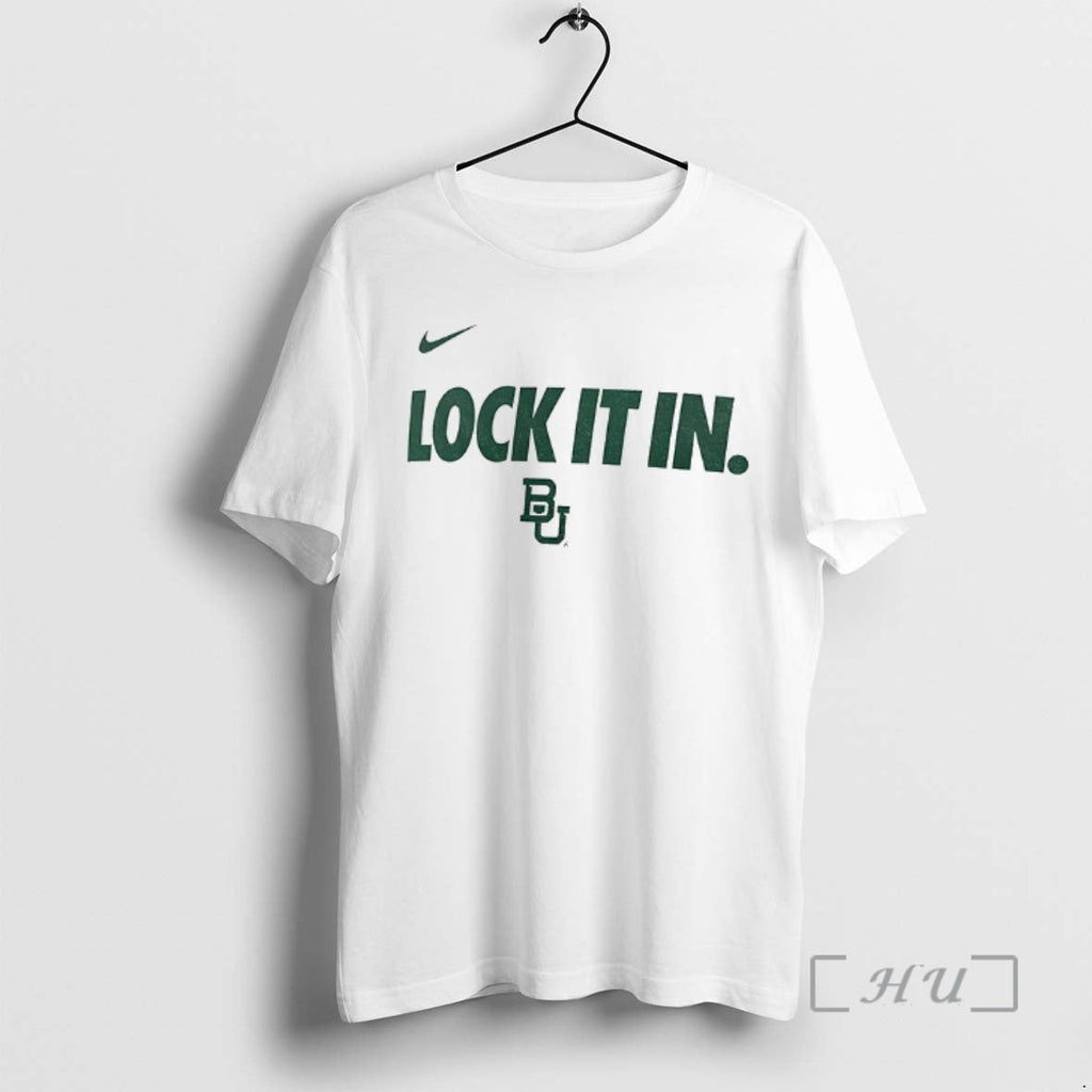Officials Lock It In Baylor Bears 2026 Ncaa - Adult & Kids T-Shirts, Sweatshirts & Hoodies apparel design preview 1