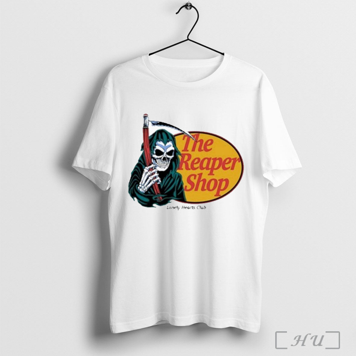 Officials Lonely Hearts Club The Reaper Shop - Adult & Kids T-Shirts, Sweatshirts & Hoodies apparel design preview 1