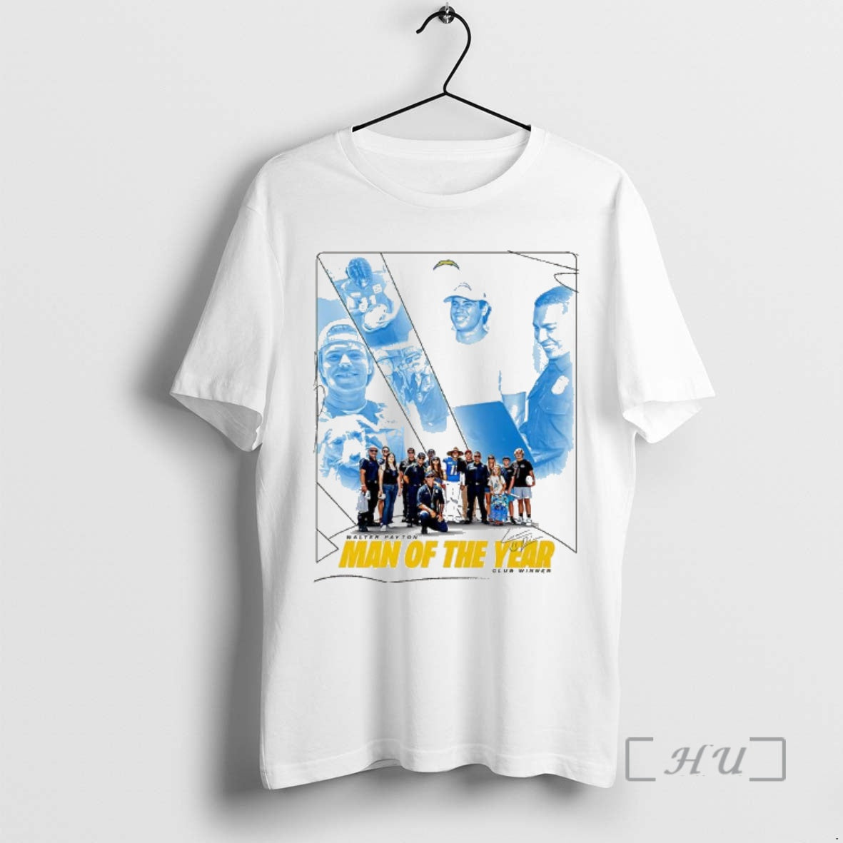 Officials Los Angeles Chargers Man Year Signature - Adult & Kids T-Shirts, Sweatshirts & Hoodies apparel design preview 1