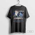 Officials Los Angeles Dodgers 2025 Nl West Champions - Adult & Kids T-Shirts, Sweatshirts & Hoodies apparel design preview 1