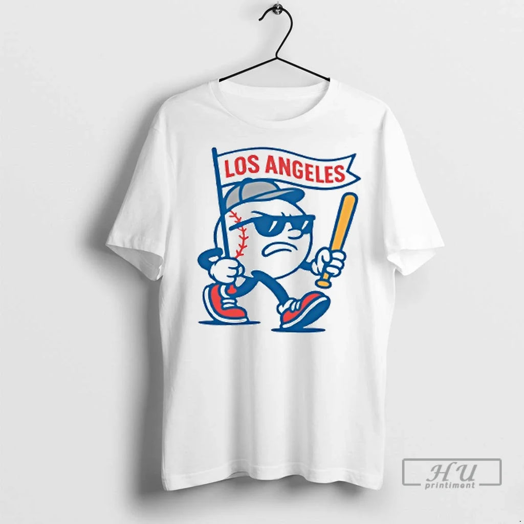 Officials Los Angeles Dodgers Baseball Mr Dodger - Adult & Kids T-Shirts, Sweatshirts & Hoodies apparel design preview 1