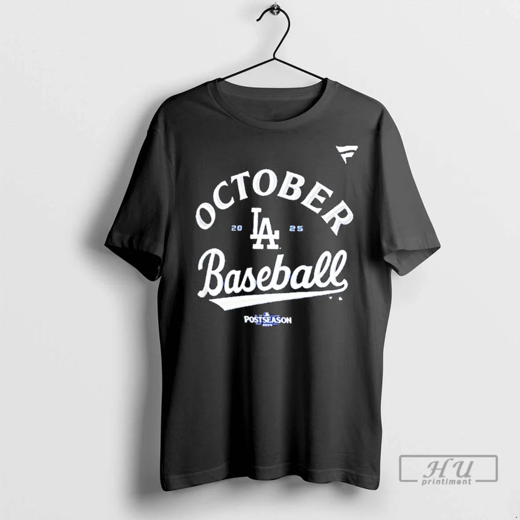 Officials Los Angeles Dodgers October Baseball Nl - Adult & Kids T-Shirts, Sweatshirts & Hoodies apparel design preview 1