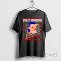 Officials Los Temerarios Dog Merry Feliz Navidad - Adult & Kids T-Shirts, Sweatshirts & Hoodies apparel design preview 1