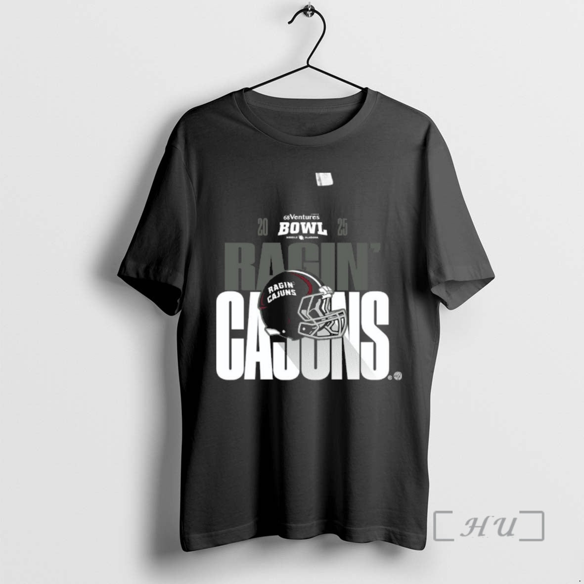 Officials Louisiana Ragin Cajuns 2025 68 Ventures - Adult & Kids T-Shirts, Sweatshirts & Hoodies apparel design preview 1