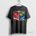 Officials Louisiana Ragin Cajuns Vs Delaware Blue - Adult & Kids T-Shirts, Sweatshirts & Hoodies apparel design preview 1