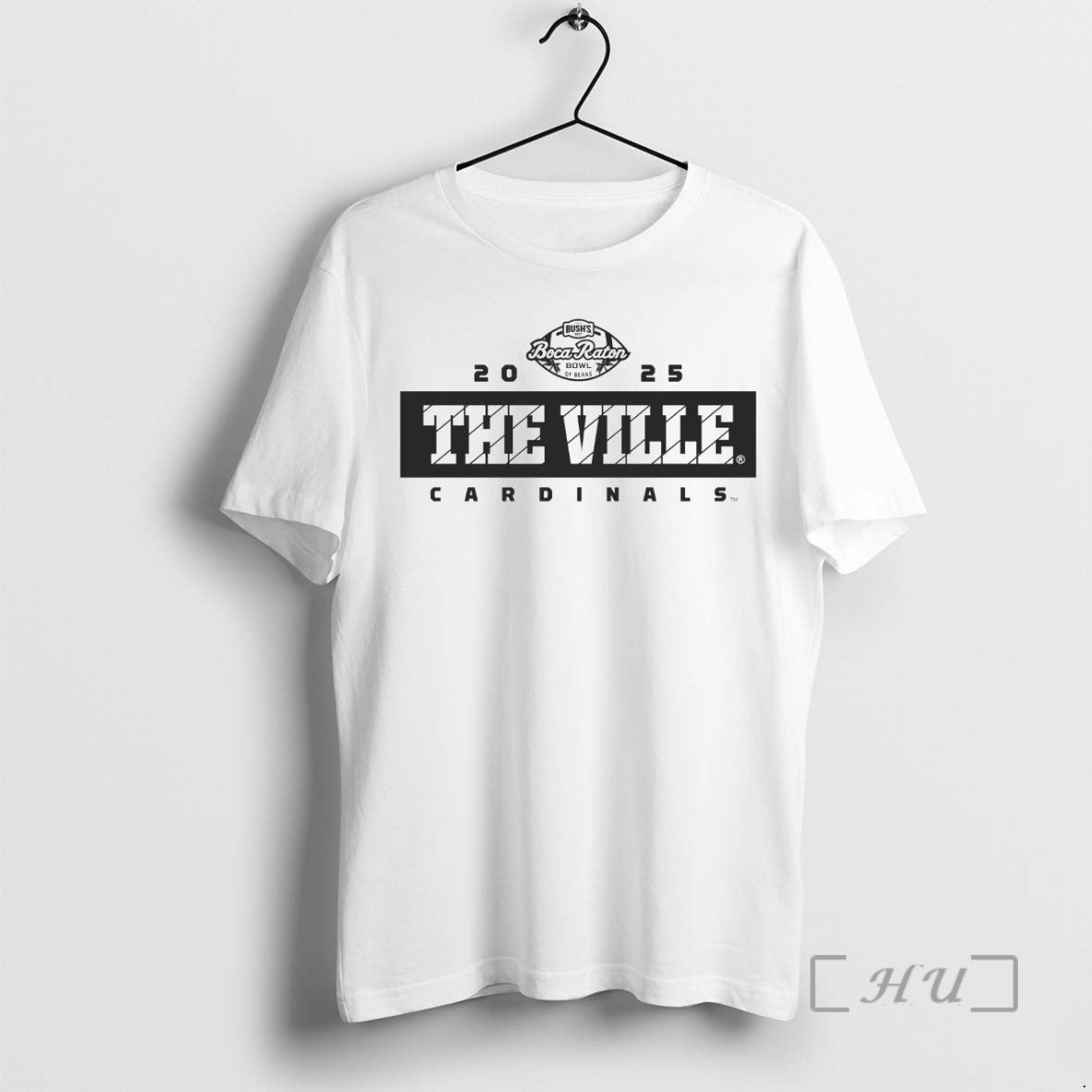 Officials Louisville Cardinals 2025 Boca Raton Bowl - Adult & Kids T-Shirts, Sweatshirts & Hoodies apparel design preview 1