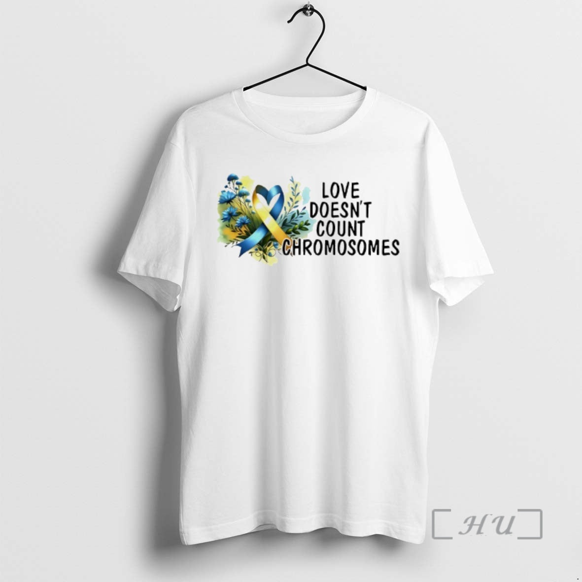 Officials Love Doesnt Count Chromosomes Blue X Yellow - Adult & Kids T-Shirts, Sweatshirts & Hoodies apparel design preview 1