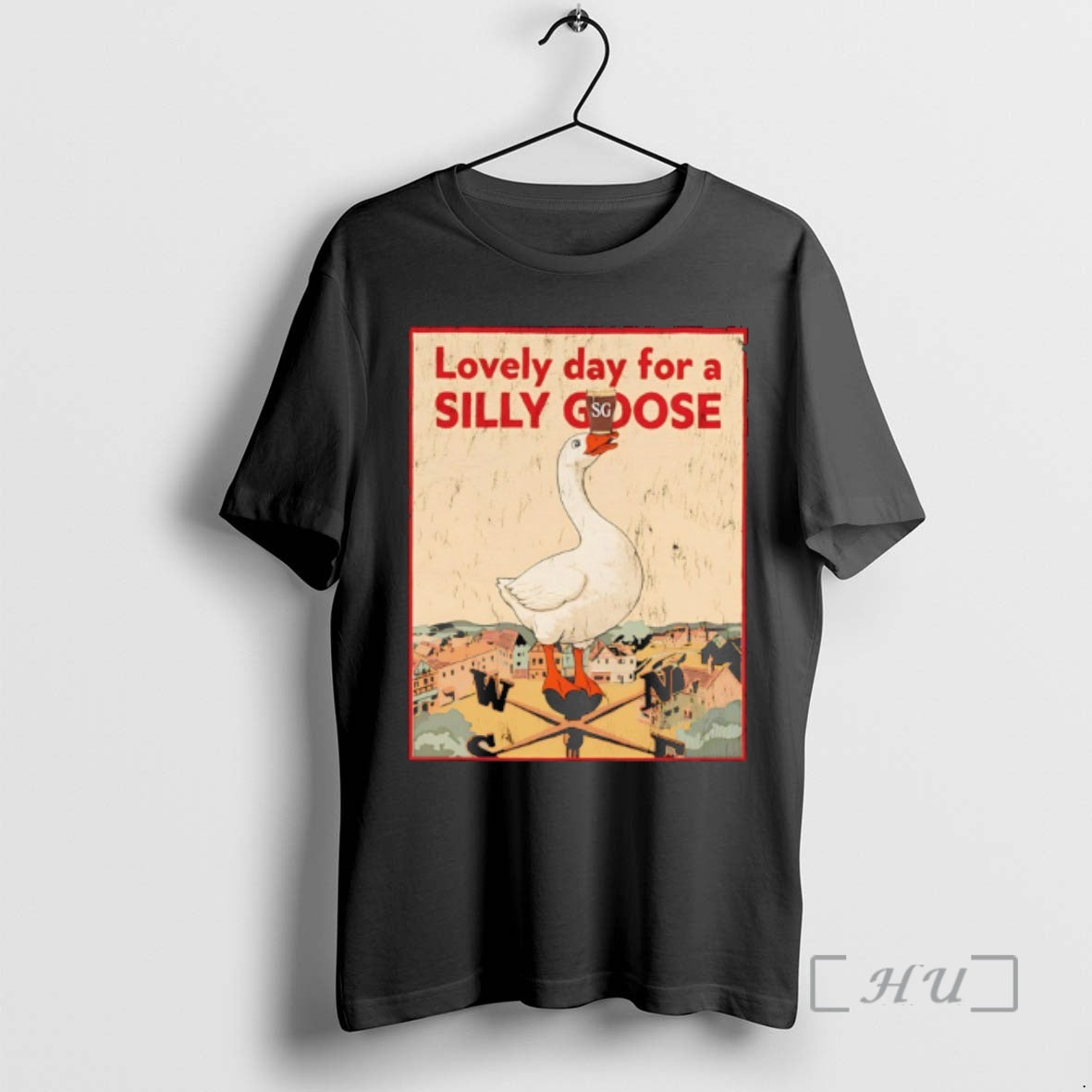 Officials Lovely Day For A Irish Silly Goose - Adult & Kids T-Shirts, Sweatshirts & Hoodies apparel design preview 1