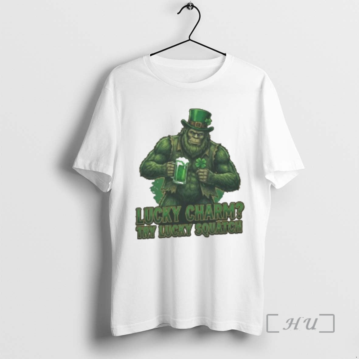 Officials Lucky Charm Try Squatch St - Adult & Kids T-Shirts, Sweatshirts & Hoodies apparel design preview 1