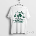 Officials Lucky To Still Be Lighting Patricks Day - Adult & Kids T-Shirts, Sweatshirts & Hoodies apparel design preview 1