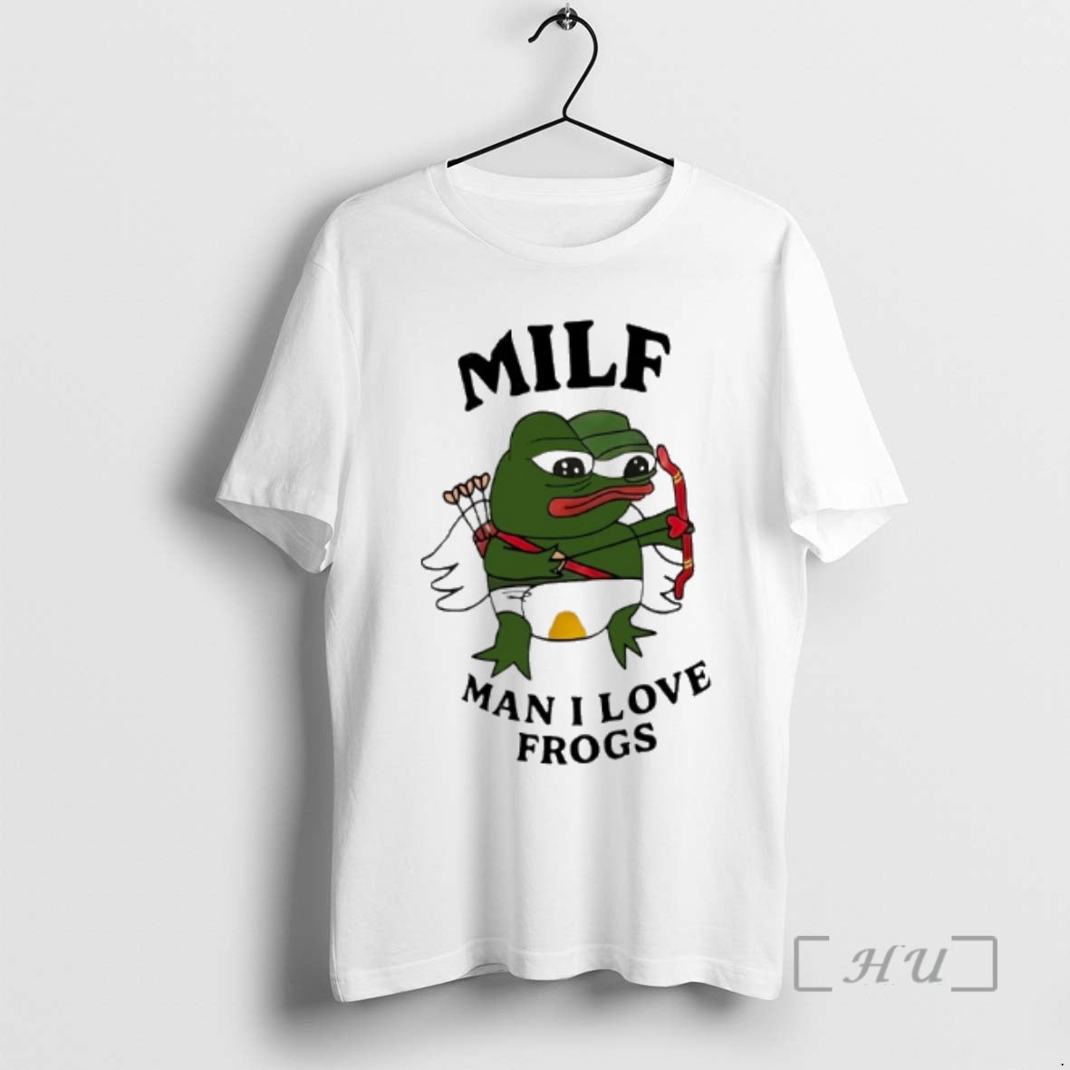 Officials Milf Man I Love Frogs Meme - Adult & Kids T-Shirts, Sweatshirts & Hoodies apparel design preview 1