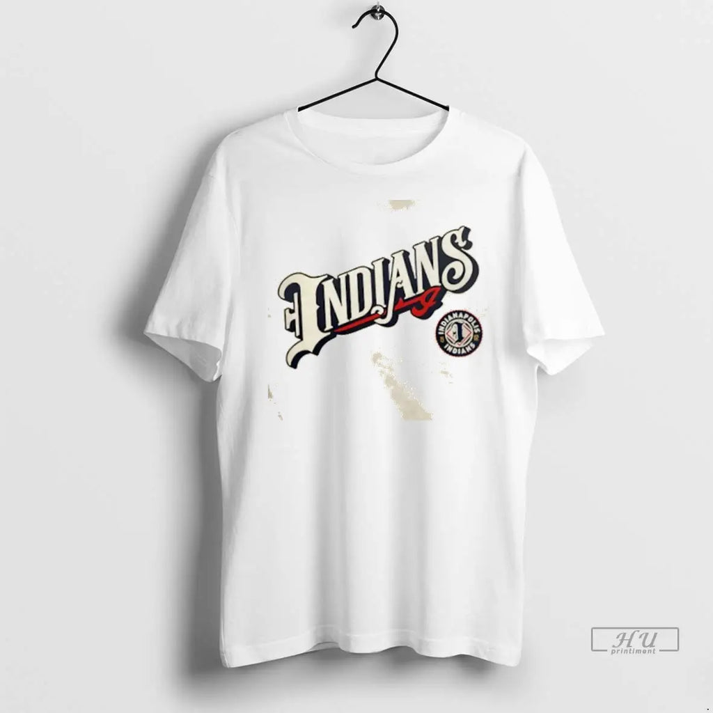 Officials Mlb Indianapolis Indians Logo 2 Sided - Adult & Kids T-Shirts, Sweatshirts & Hoodies apparel design preview 1