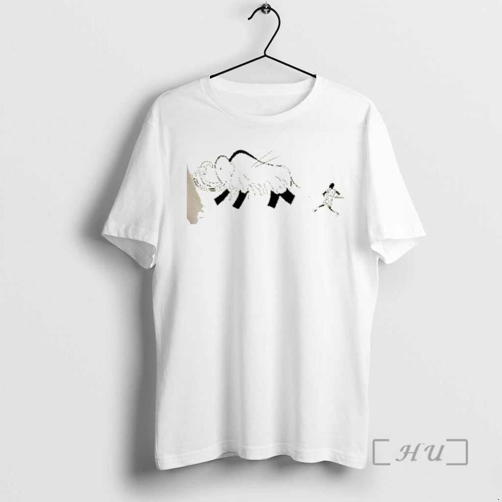 Officials Mammoth Hunt Cave Painting - Adult & Kids T-Shirts, Sweatshirts & Hoodies apparel design preview 1