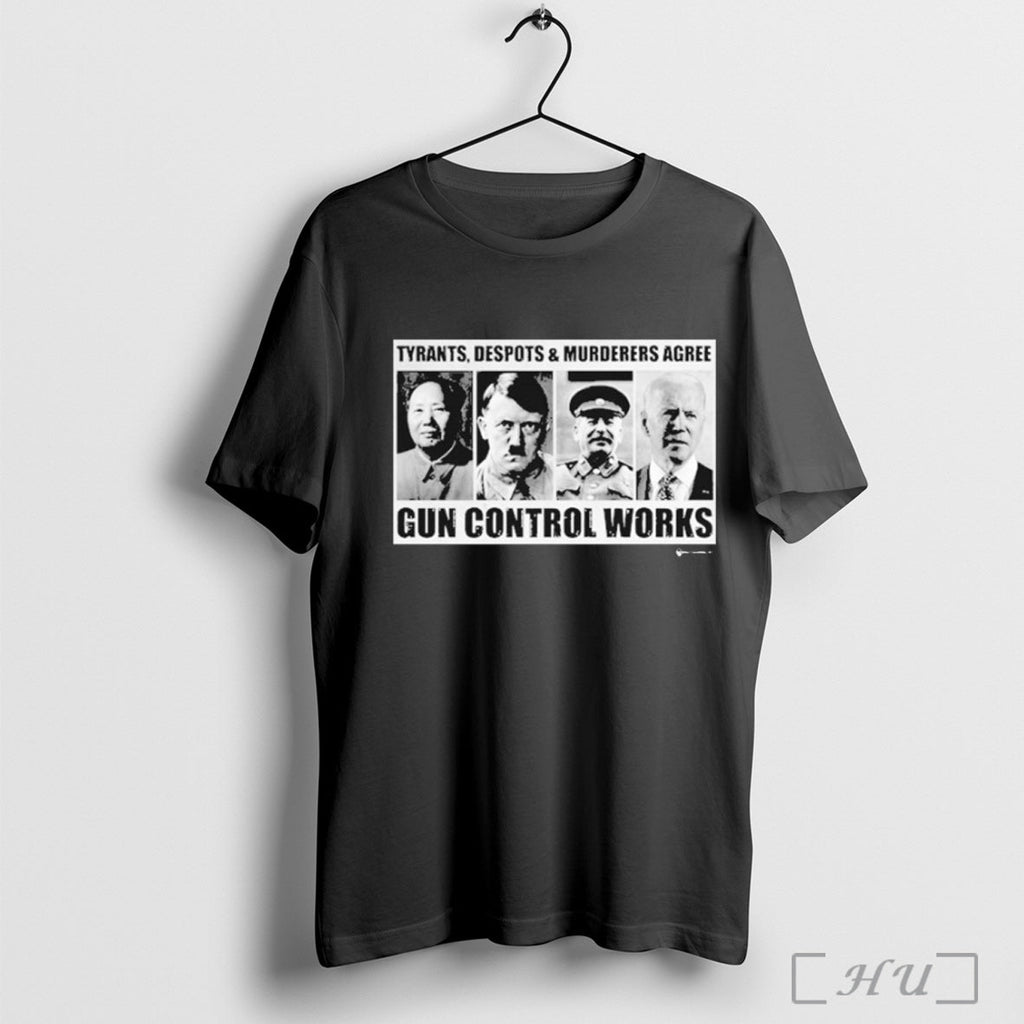 Officials Mao Zedong Adolf Hitler Joe Biden Tyrants - Adult & Kids T-Shirts, Sweatshirts & Hoodies apparel design preview 1
