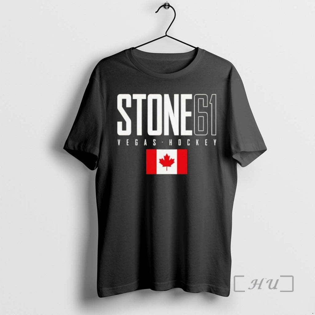 Officials Mark Stone 61 Vegas Golden Knights Canada - Adult & Kids T-Shirts, Sweatshirts & Hoodies apparel design preview 1