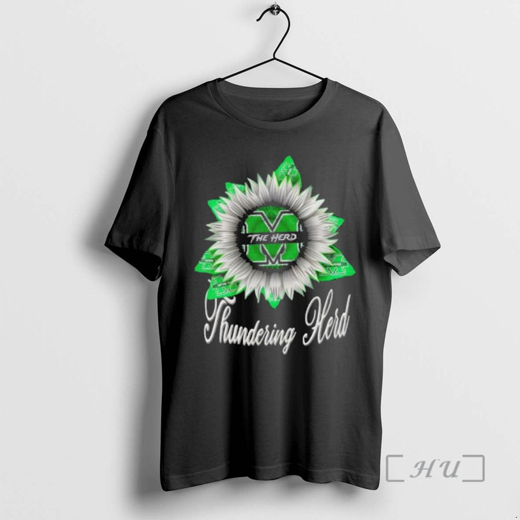 Officials Marshall Thundering Herd X Sunflower - Adult & Kids T-Shirts, Sweatshirts & Hoodies apparel design preview 1