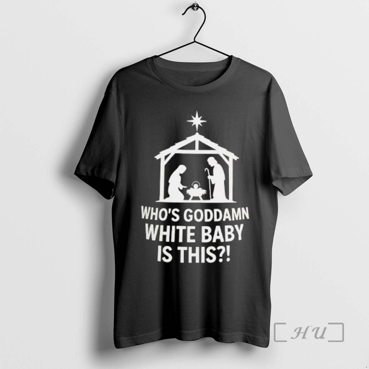 Officials Mary Joseph Jesus Whos Goddamn White Baby - Adult & Kids T-Shirts, Sweatshirts & Hoodies apparel design preview 1