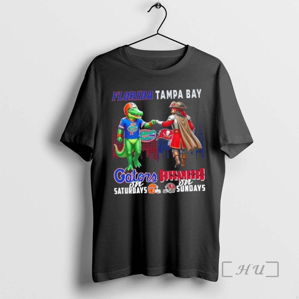 Officials Mascots Florida Gators Saturdays Vs Tampa - Adult & Kids T-Shirts, Sweatshirts & Hoodies apparel design preview 1
