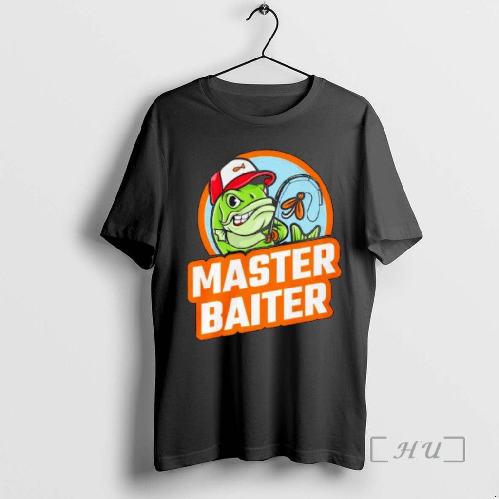 Officials Master Baiter Fish - Adult & Kids T-Shirts, Sweatshirts & Hoodies apparel design preview 1